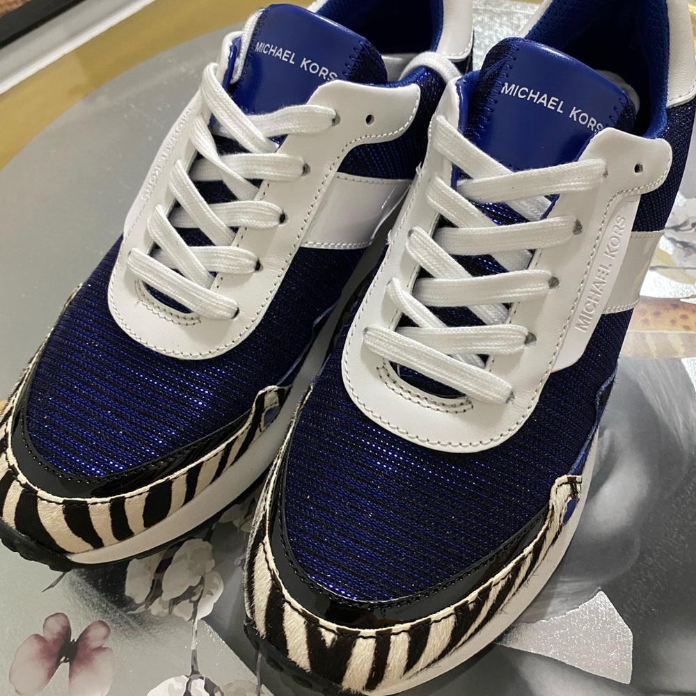 NWOT Michael Kors Animal Print Sneaker